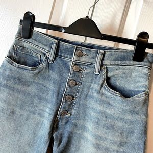 Lucky Brand High Rise Skinny Bridgette Button Fly Jeans